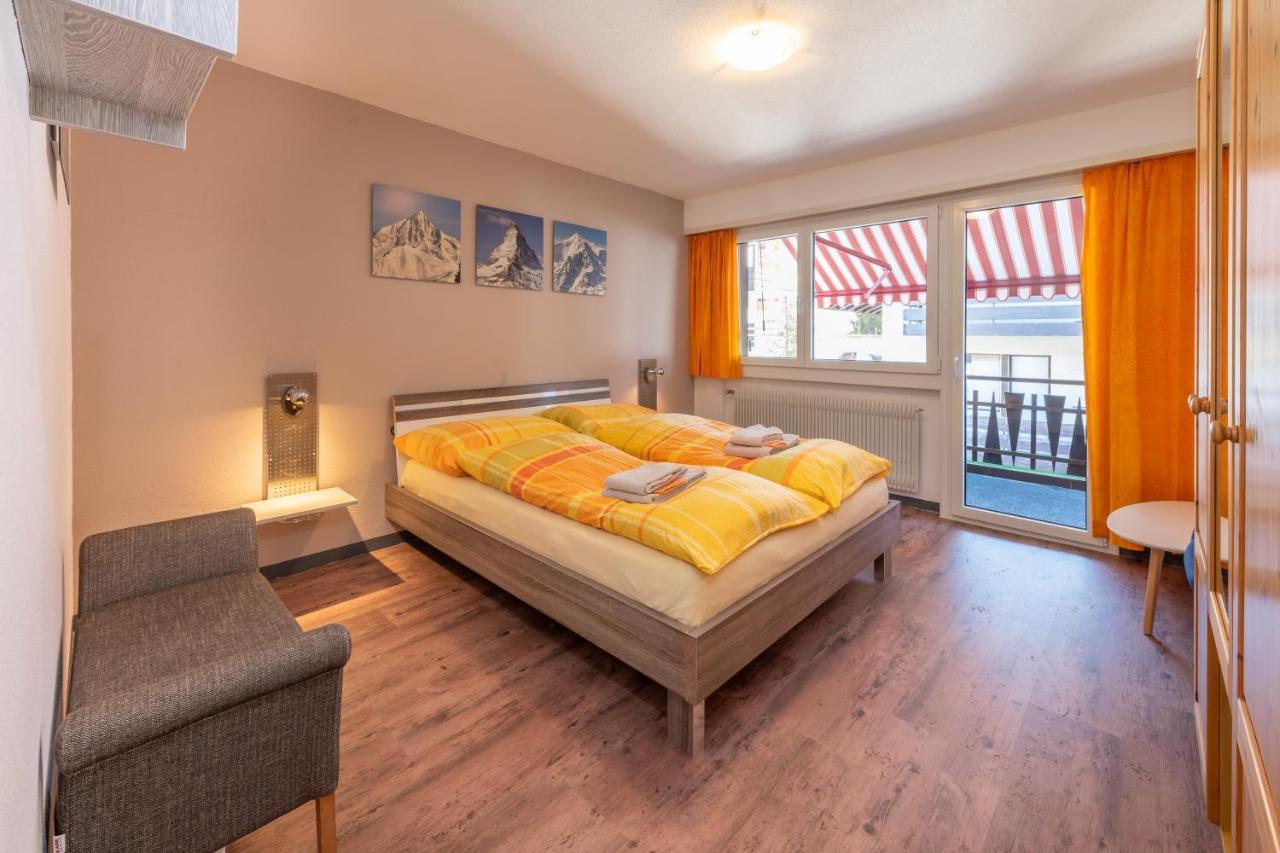 Apartment Eggeri - Das Sportliche Grächen Dış mekan fotoğraf
