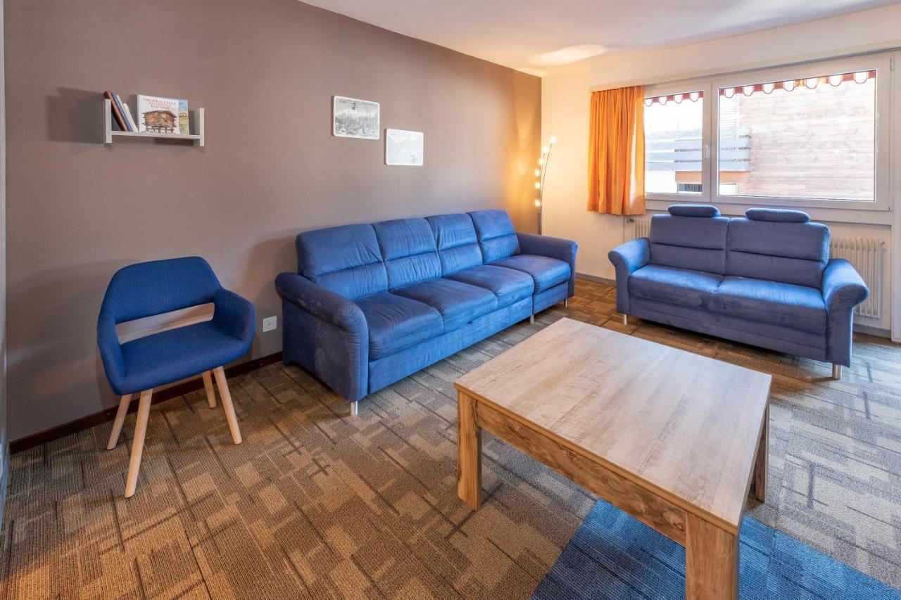Apartment Eggeri - Das Sportliche Grächen Dış mekan fotoğraf