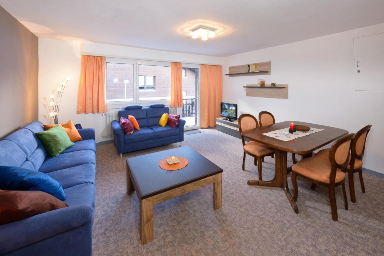 Apartment Eggeri - Das Sportliche Grächen Dış mekan fotoğraf
